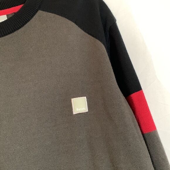 Bench Grey, Black & Red Sweatshirt - Picture 4 of 8